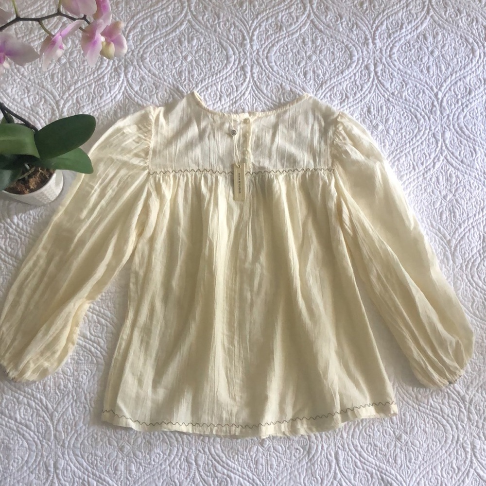 Max Studio Embroided Blouse - Picture 5 of 5